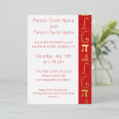 Es fügt sich in die Cherry Foil Einladung (Stehend vorne)