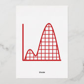 Es fügt sich in die Cherry Foil Einladung (Rückseite)