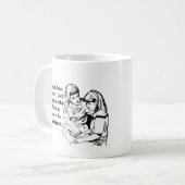 es fühlt sich gut, ein Gangster gangsta zu sein Kaffeetasse (Vorderseite Links)