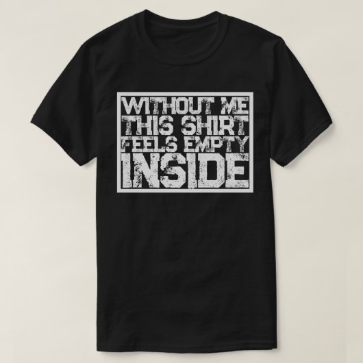 ES FÜHLT SICH LEICHT INNERHALB T-Shirt (Design vorne)