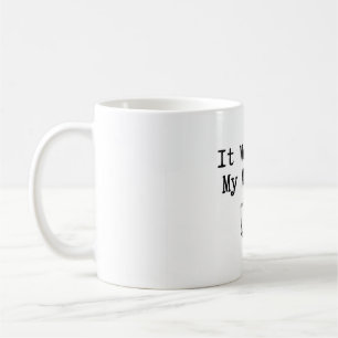 Es funktioniert auf meinem Maschinen-Coder-Shirt K Kaffeetasse
