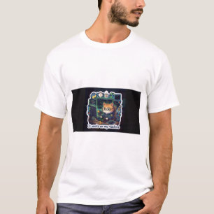Es Funktioniert Auf Meinem Rechner - Lustiges Katz T-Shirt