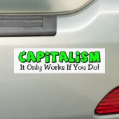 Es funktioniert nur, wenn Sie tun! Autoaufkleber (Auf Auto)