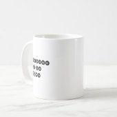 Es funktionierte in meinem Kopf - Billiard Pool Pl Kaffeetasse (Vorderseite Links)