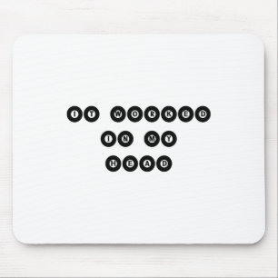Es funktionierte in meinem Kopf - Billiard Pool Pl Mousepad