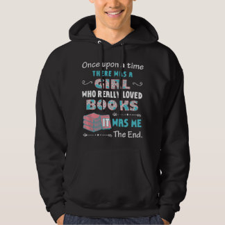 Es gab ein Mädchen, das Bücher liebte Bücherliebha Hoodie