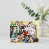 Es gab eine alte Frau, die in einem Schuh lebte Postkarte (Stehend Vorderseite)