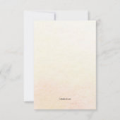 Es gab eine Änderung der Pläne bekannt gegeben Ankündigung (Rückseite)