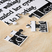 Es gab eine junge Dame von Dorking Puzzle (Seite)