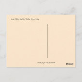 Es gab einen alten Frauenrhym Postkarte (Rückseite)