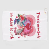 Es gab einen Gnoman, der lieber mit Golfhandtuch (Horizontal)