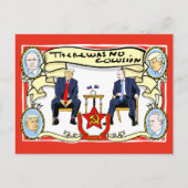 ES GAB KEINE COLUSION Souvenir Postcard Postkarte (Vorderseite)