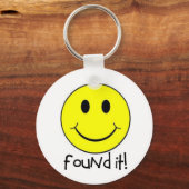 Es gefunden! schlüsselanhänger (Vorderseite)