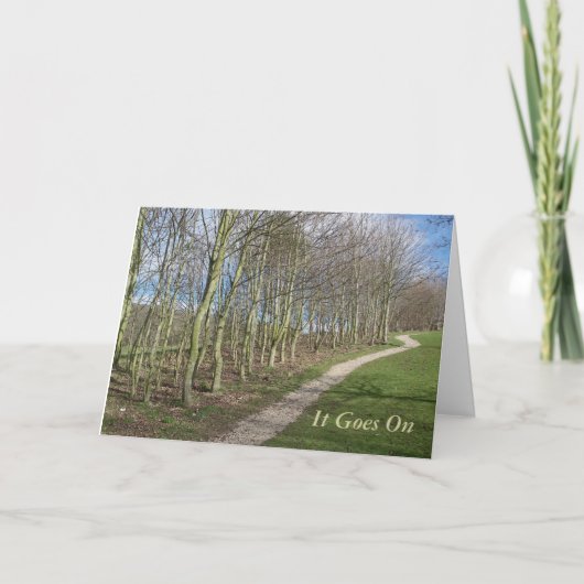 Es geht auf Karte (Vorderseite)