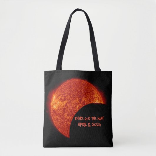 Es geht die Sonne - Doppelseitiges Eclipse Tote Ta Tasche (Vorderseite)