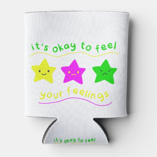 Es geht gut, um Ihr Gefühl zu fühlen (1) Dosenkühler (Vorderseite)