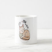 "Es geht gut zur Erholung - Minimalistische, winzi Kaffeetasse (Mittel)