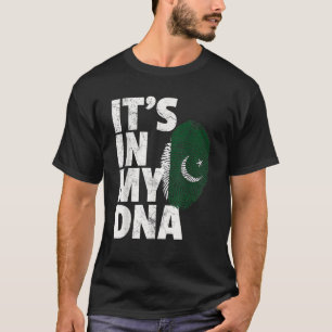 ES GEHT IN MEINEM DNA-Pakistan Flaggenstaatenflagg T-Shirt