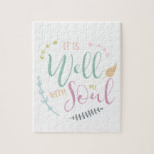 Es geht meiner Seele gut, christliche Typografie c