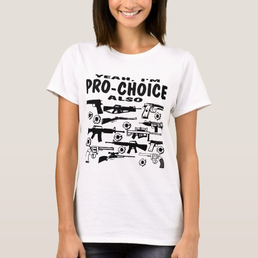 Es geht mir darum, eine Pro-Choice zu sein (über W T-Shirt (Vorderseite)
