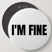 Es geht mir gut button (Vorne & Hinten)