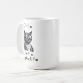 Es geht mir gut kaffeetasse (Vorderseite Links)