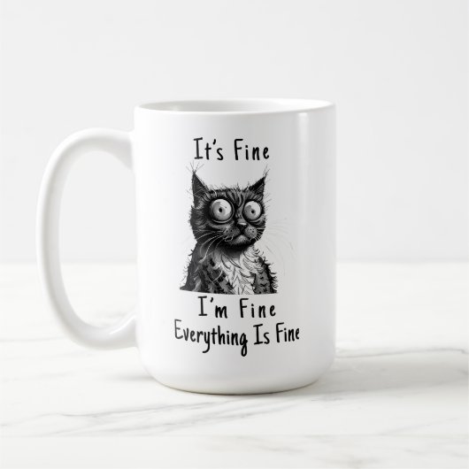 Es geht mir gut kaffeetasse (Links)