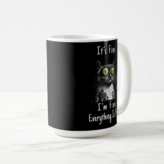 Es geht mir gut kaffeetasse (VorderseiteRechts)