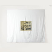 Es geht nicht darum, gut zu gehen, nur es zu tun. wandteppich (Vorderseite (Horizontal))