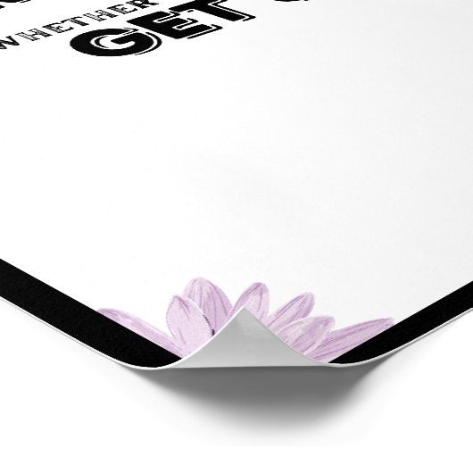 Es geht nicht darum, ob Sie geknackt werden, Zitat Poster (Ecke)