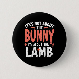 Es geht nicht um den Bunny, der sich mit Lamm-Oste Button