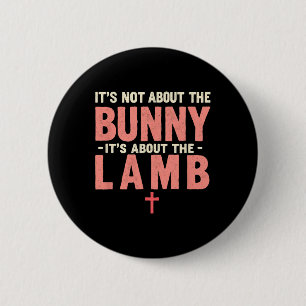Es geht nicht um den Bunny, der sich mit Lamm-Oste Button