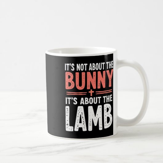 Es geht nicht um den Bunny, der sich mit Lamm-Oste Kaffeetasse (Rechts)