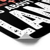 Es geht nicht um den Bunny, der sich mit Lamm-Oste Poster (Ecke)