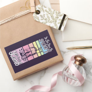 Es geht nicht um den Hase, sondern um die Lammbrüh Rechteckiger Aufkleber