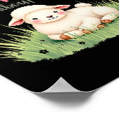 Es geht nicht um den Hase, sondern um Lamm-Osterje Poster (Ecke)