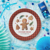 Es geht nur um den "Bake Cookie Swap" Pappteller (Party)