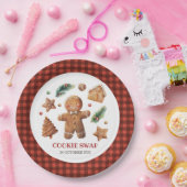 Es geht nur um den "Bake Cookie Swap" Pappteller (Party)