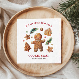 Es geht nur um den "Bake Cookie Swap" Serviette