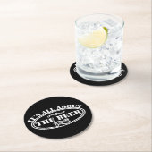 Es geht um das Bier Runder Pappuntersetzer (Vor Ort)