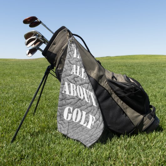Es geht um das moderne Golf Elefantenhaut-Sprichwo Golfhandtuch (Gras)