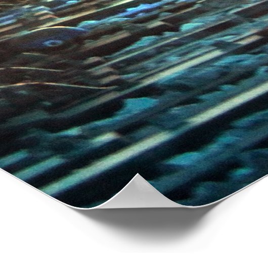 Es geht um das Reiseplakat Poster (Ecke)