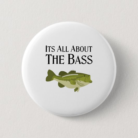 Es geht um die BASS! Angler Button (Vorderseite)