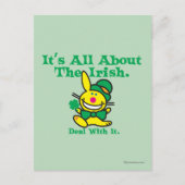 Es geht um die Iren Postkarte (Vorderseite)