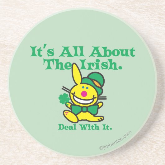 Es geht um die Iren Sandstein Untersetzer (Vorne)