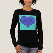 Es geht um die Liebe Tri-Blend Shirt (Vorderseite)