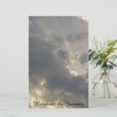 Es geht um die Reise Briefpapier (Stehend Vorderseite)