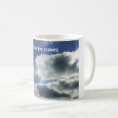 Es geht um die Reise Kaffeetasse (VorderseiteRechts)