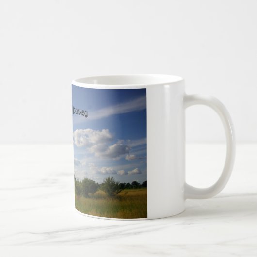 Es geht um die Reise Kaffeetasse (Rechts)