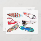 Es geht um die Schuhe! Postkarte (Vorne/Hinten)